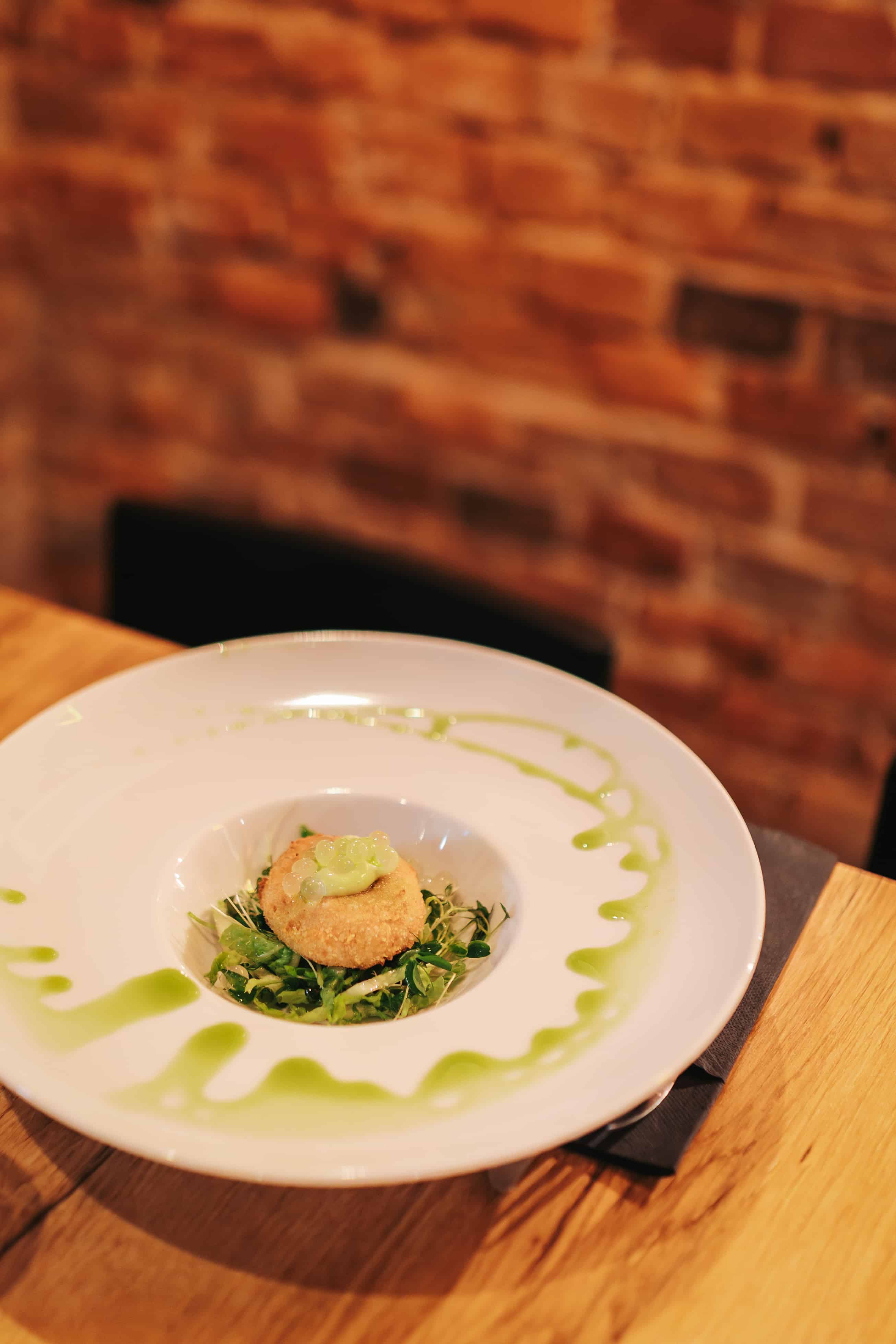 KROKIECIK Z WĘDZONĄ MAKRELĄ